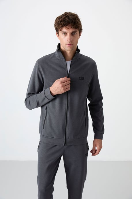 Herren Fleece Sweatshirt und Hose Set - Image 6