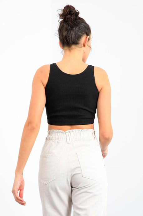Rippenshirt ohne Ärmel - Image 6