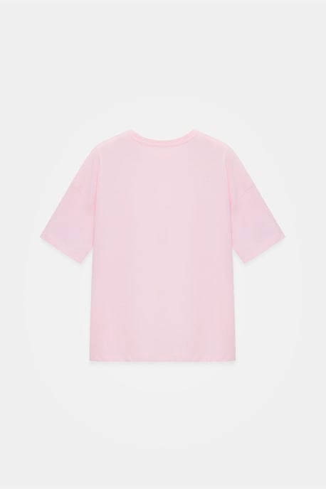 Damen Baumwoll Rundhalsausschnitt T-Shirt - Image 6
