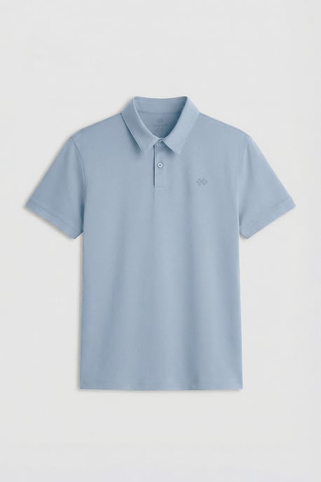Herren Baumwoll-Elastan Polo-Shirt - Image 1
