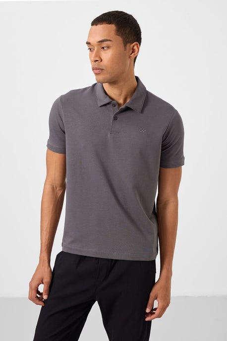 Herren Baumwoll-Elastan Polo-Shirt - Image 2