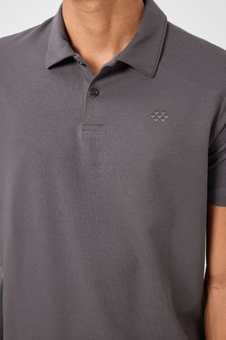 Herren Baumwoll-Elastan Polo-Shirt - Image 4