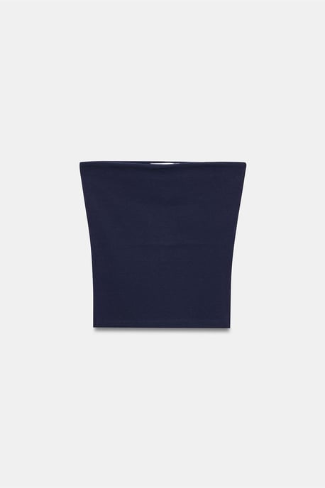 Trägerlose Bodycon Bandeau-Bluse - Image 5