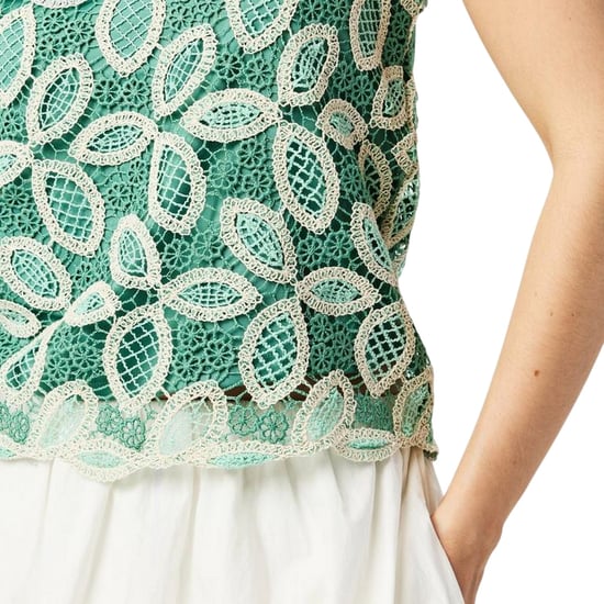 Vero Moda - Bluse für Damen, Rundhalsausschnitt, Spitze, Ärmellos (Birke) - Image 4