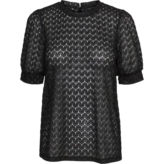 Vero Moda - Bluse für Damen, Rundhalsausschnitt, leger (Schwarz) - Image 2
