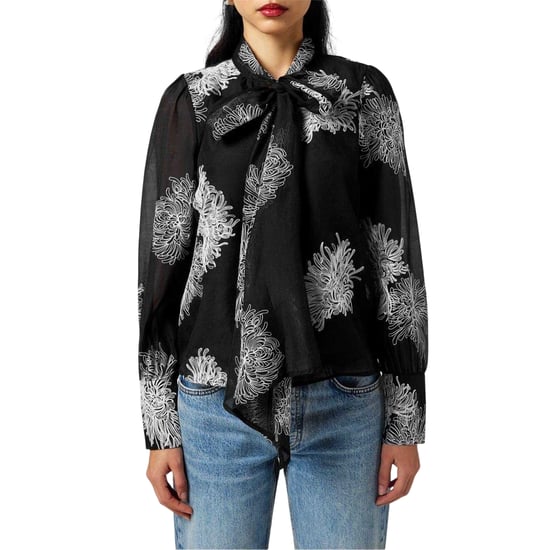 Vero Moda - "Dula" Bluse für Damen, Regulär, Puffärmel (Schwarz/Weiß) - Image 4