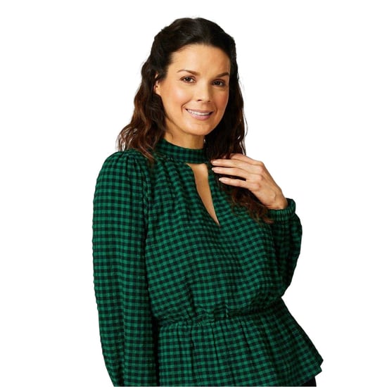 Biba - Bluse für Damen (Grün/Schwarz) - Image 4