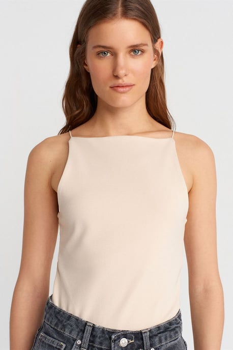Slim-Fit Halterneck Jerseytop - Image 3