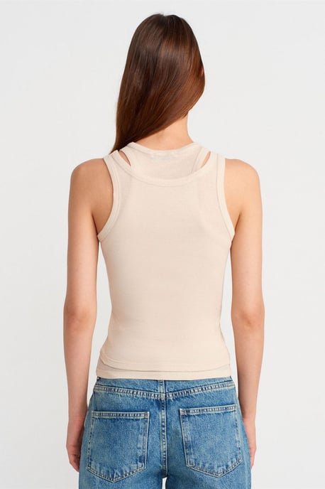 Baumwoll-Ripp-Crop-Cami - Image 2