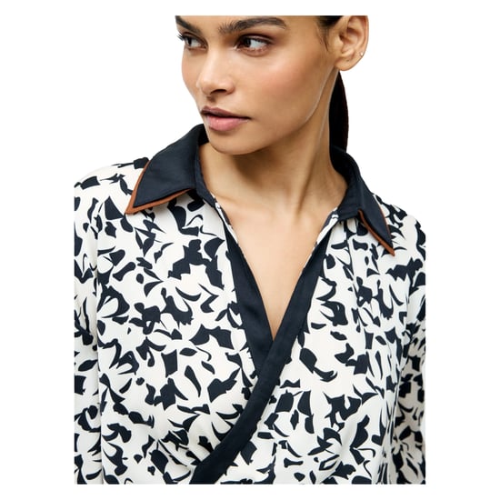 French Connection - Bluse für Damen (Schwarz/Cremefarbe) - Image 4