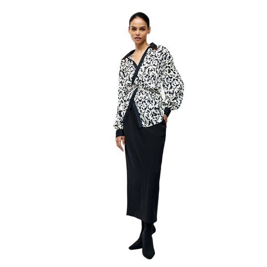 French Connection - Bluse für Damen (Schwarz/Cremefarbe) - Image 5