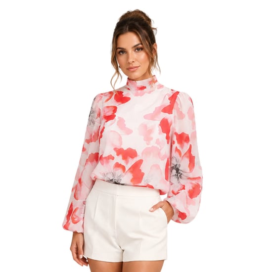 Ted Baker - Bluse für Damen, Hoch geschnitten, leger, Ballonärmel (Elfenbein) - Image 4