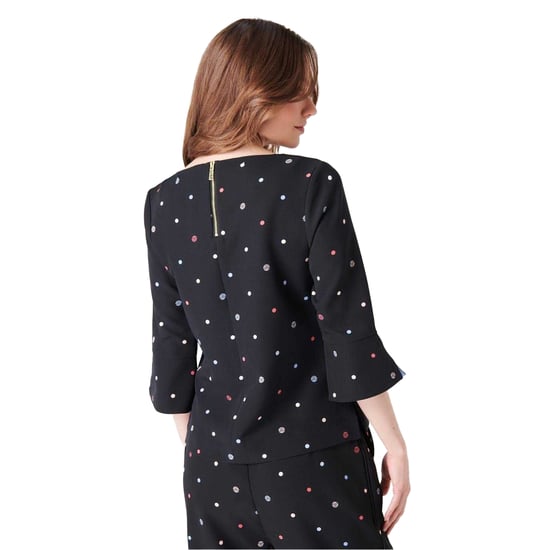 Biba - Bluse für Damen, Mit Bündchen (Punktemuster) - Image 2