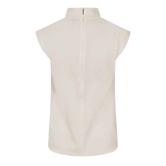 Boss - "Bidriz" Bluse für Damen, Stehkragen (Weiß) - Image 2