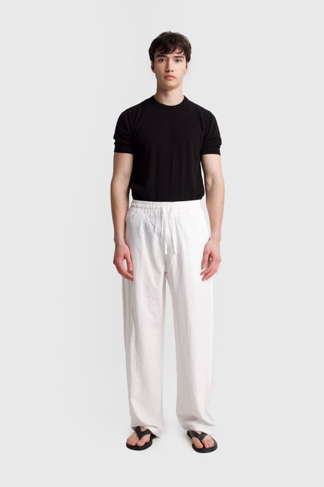 Herren Weitbein-Hose mit elastischem Bund - Image 4