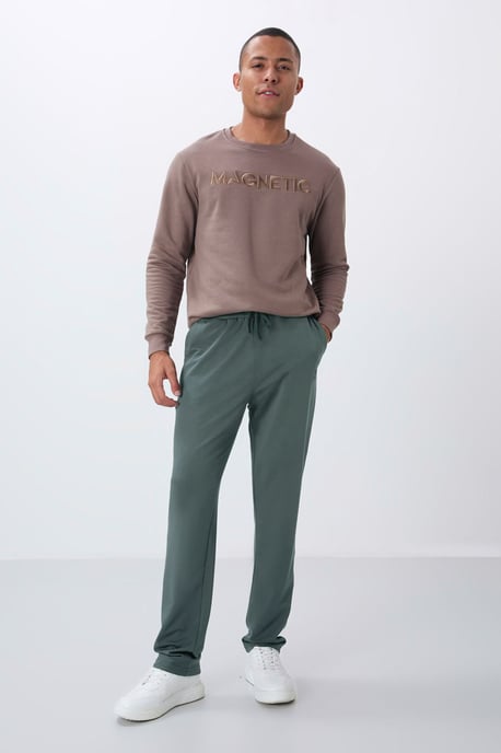 Herren Sweatpants aus Baumwollmischung im Regular Fit - Image 1