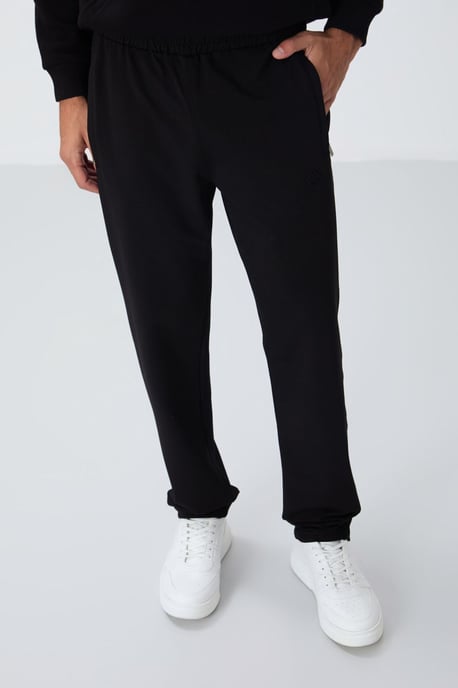 Herren Slim-Fit Geradebeinte Sweatpants - Image 1