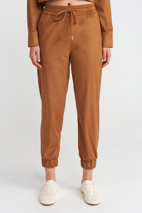 Faux Wildleder Jogginghose - Image 3