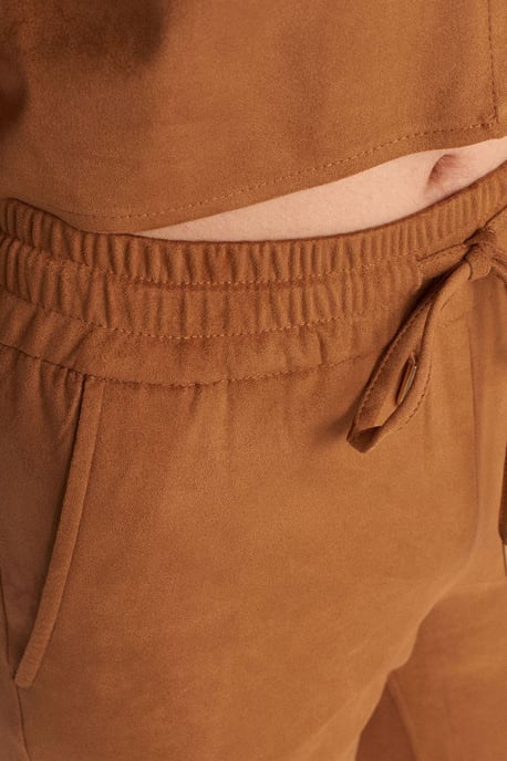 Faux Wildleder Jogginghose - Image 4