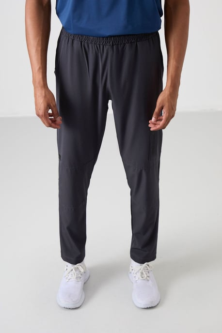 Herren Unifarbene Sweatpants zum Hineinschlüpfen - Image 4