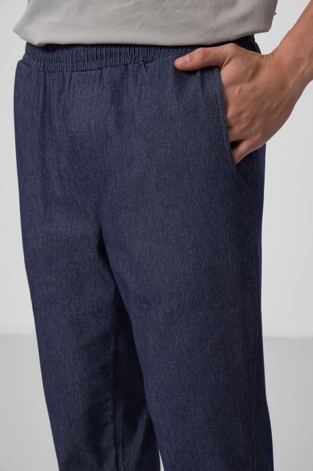 Herren Chinos mit geradem Schnitt aus Gabardine - Image 4