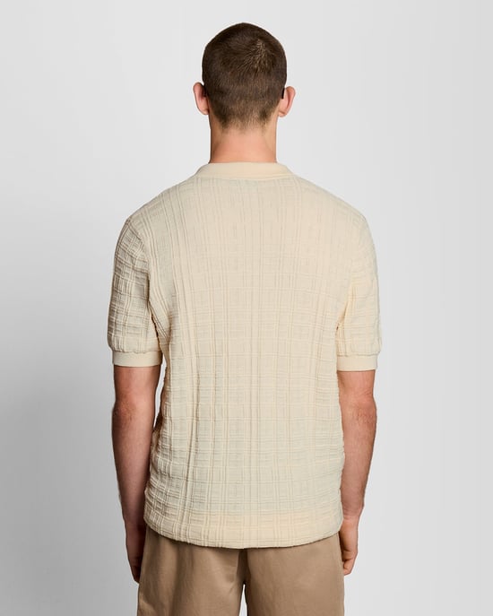 Revere Collar Gestricktes Resort-Shirt - Image 4