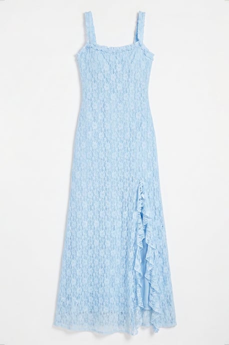 Spitzen-Midi-Kleid - Image 1
