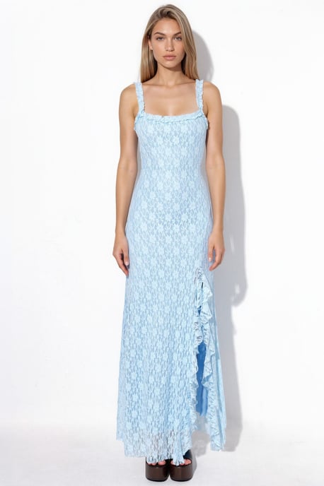 Spitzen-Midi-Kleid - Image 6
