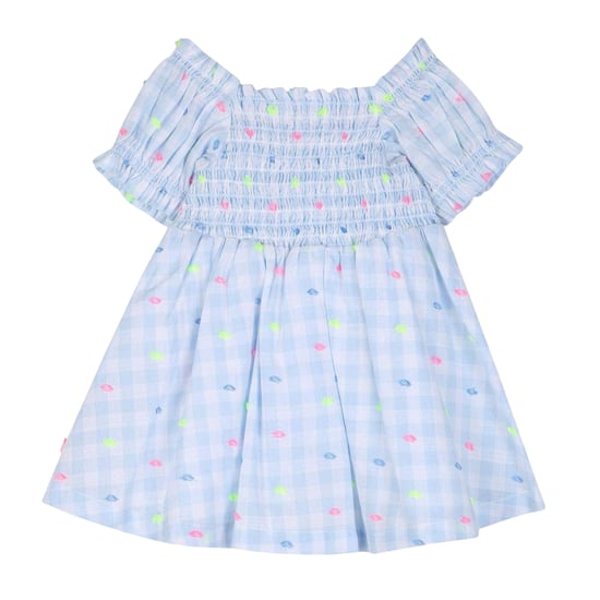 Billieblush - Kleid mit ausgestelltem Rock für Mädchen (Blau/Weiß) - Image 2