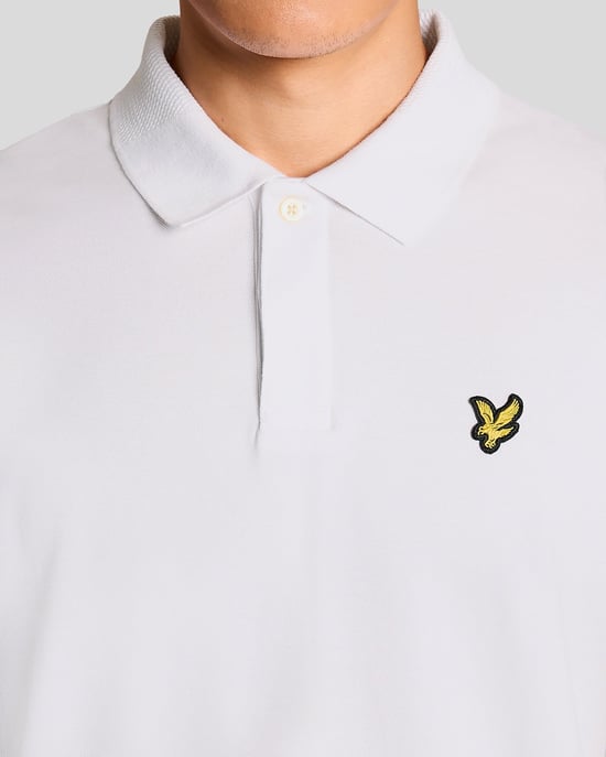 Jacquard-Besatz Polohemd - Image 3