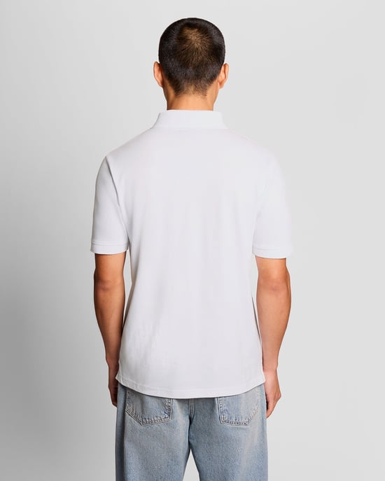 Jacquard-Besatz Polohemd - Image 4