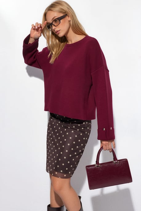 Knopfdetaillierter Strickpullover - Image 2