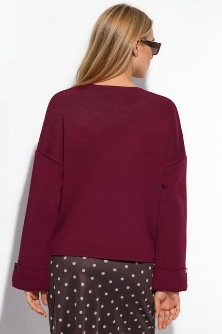 Knopfdetaillierter Strickpullover - Image 3