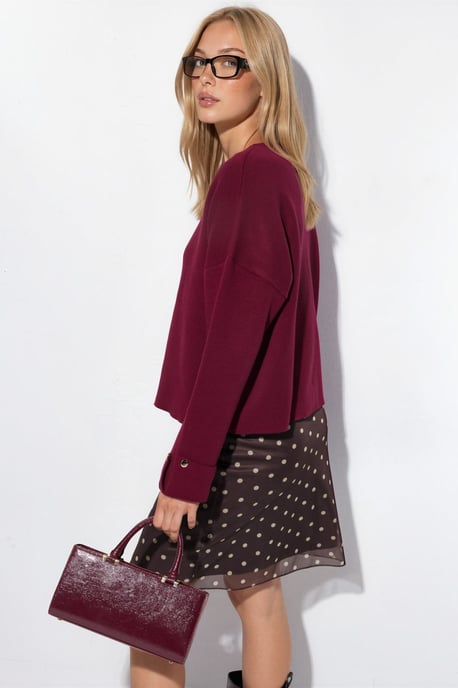 Knopfdetaillierter Strickpullover - Image 4