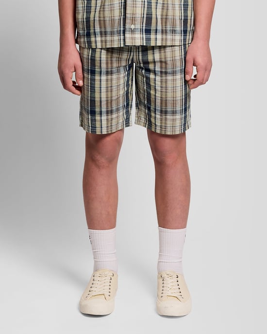 Leinen-Mix Karotten-Shorts - Image 2