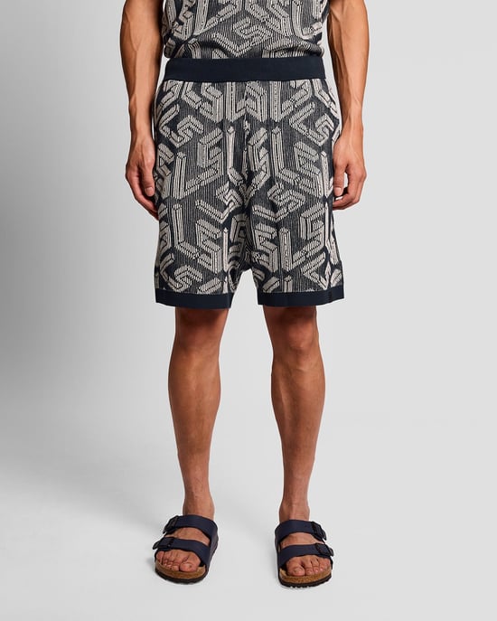 Emblem Rippstrick-Strandshorts - Image 2