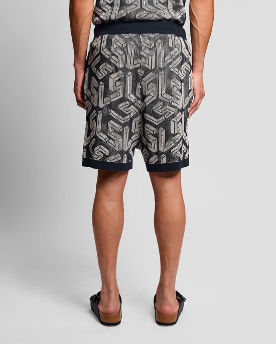 Emblem Rippstrick-Strandshorts - Image 4