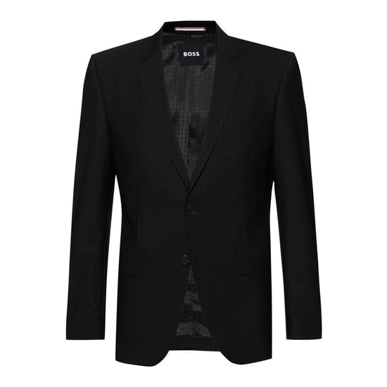 Boss - "H-Huge" Anzugjacke für Herren, Einreihig, Schmal (Schwarz) - Image 1