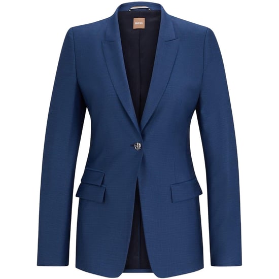 Boss - Blazer für Damen, Einreihig, Schmal (Blau) - Image 1