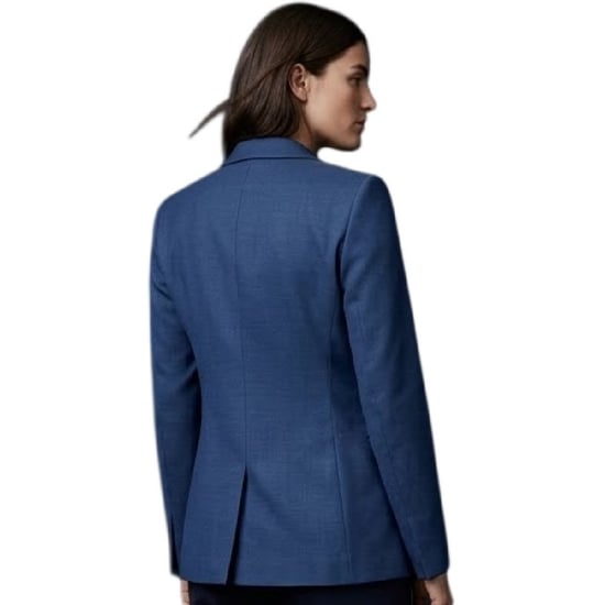 Boss - Blazer für Damen, Einreihig, Schmal (Blau) - Image 2