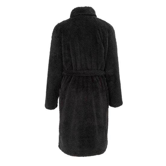 Howick - Morgenmantel für Herren, Plüsch Fleece, Langärmlig (Schwarz) - Image 2