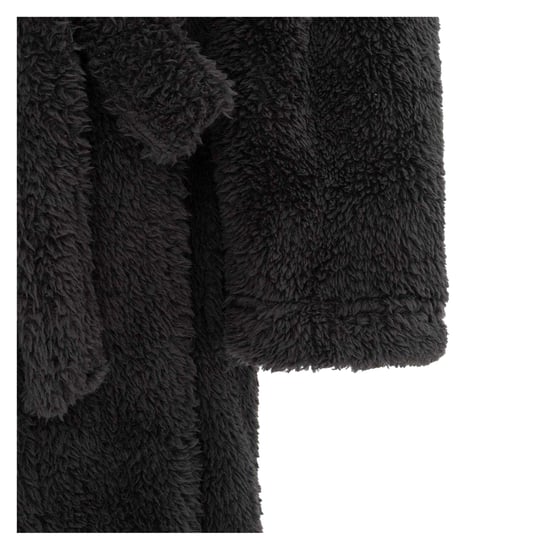 Howick - Morgenmantel für Herren, Plüsch Fleece, Langärmlig (Schwarz) - Image 5