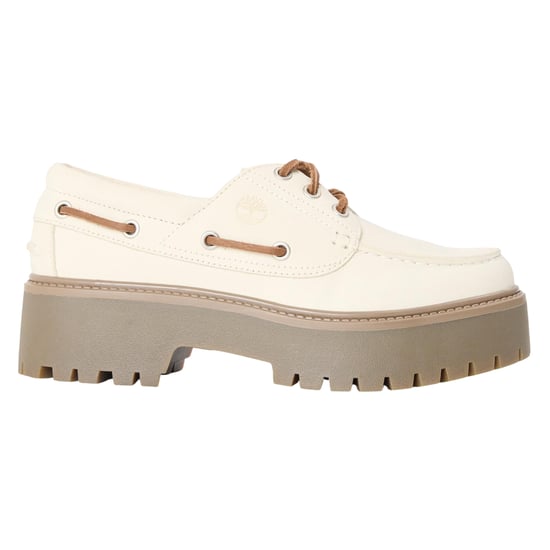 Timberland - "Stone Street" Bootsschuhe für Damen, Nubukleder, Plattform-Absatz (Natürlich) - Image 1