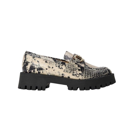 Steve Madden - Schlangenmuster Halbschuhe für Damen (Hellbeige) - Image 1