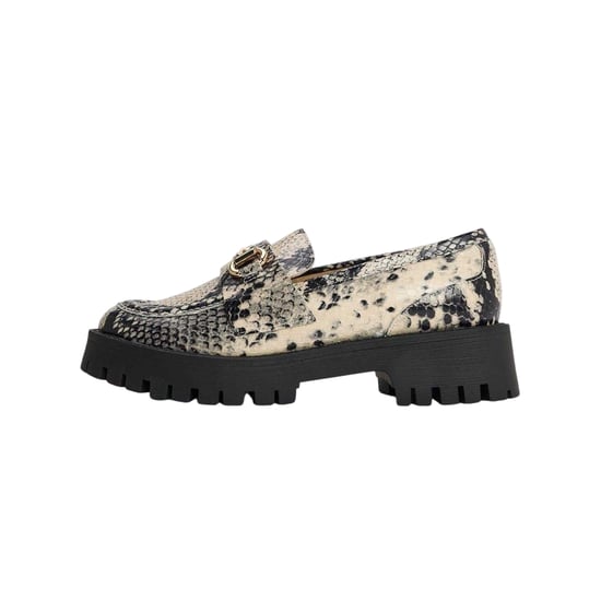 Steve Madden - Schlangenmuster Halbschuhe für Damen (Hellbeige) - Image 2