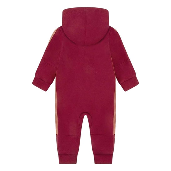 Nike - Overall für Baby, mit Kapuze, Polyester-Baumwollmischgewebe (Rot) - Image 3