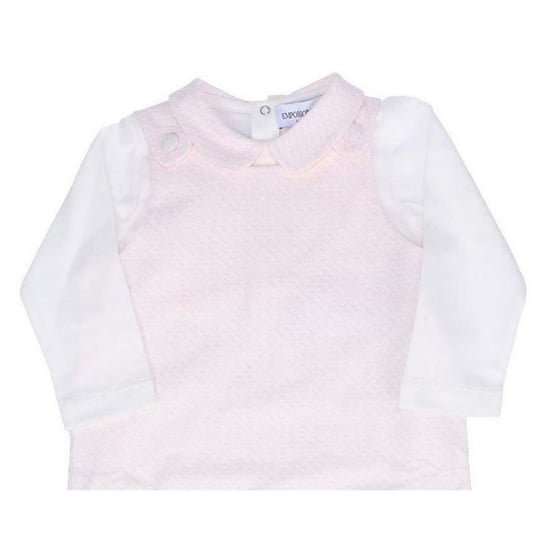 Emporio Armani - Strampelanzug-Set für Mädchen, Baumwolle (Pink) - Image 4