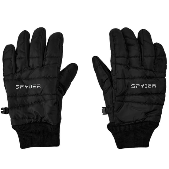 Spyder - Gesteppt-Skihandschuhe für Damen, Nylon, Polyester (Schwarz) - Image 1