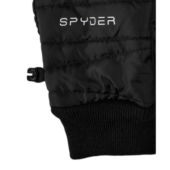 Spyder - Gesteppt-Skihandschuhe für Damen, Nylon, Polyester (Schwarz) - Image 3