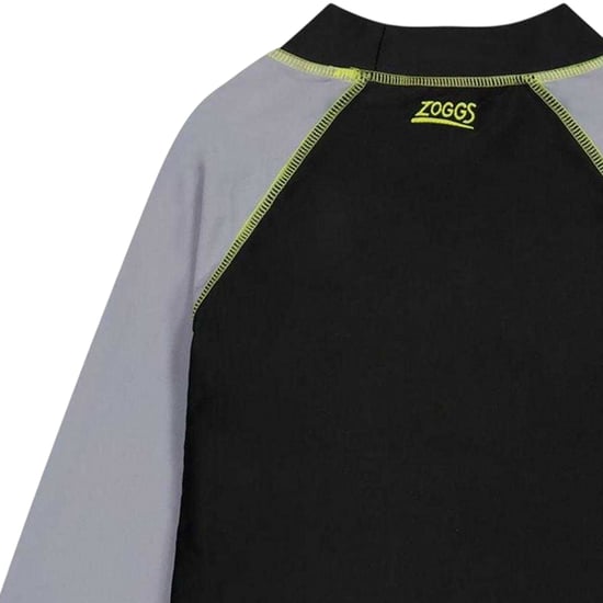 Zoggs - Schwimm-Top für Kinder, Langärmlig (Schwarz) - Image 3
